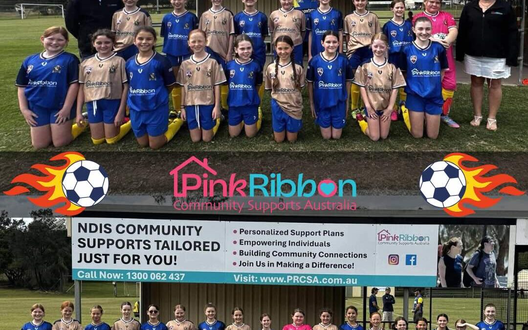 Backing Local Legends On and Off the Field: Pink Ribbon Sponsors Gympie United FC Girls Teams